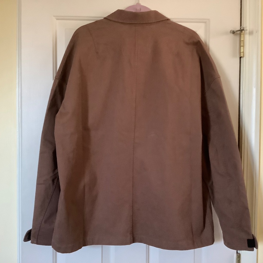RAG & BONE Mercer Corduroy Barn Jacket Chocolate SZ L - Picture 10 of 16